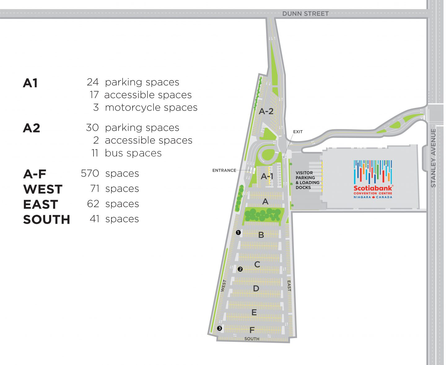 Parking at ScotiaBank Convention Centre